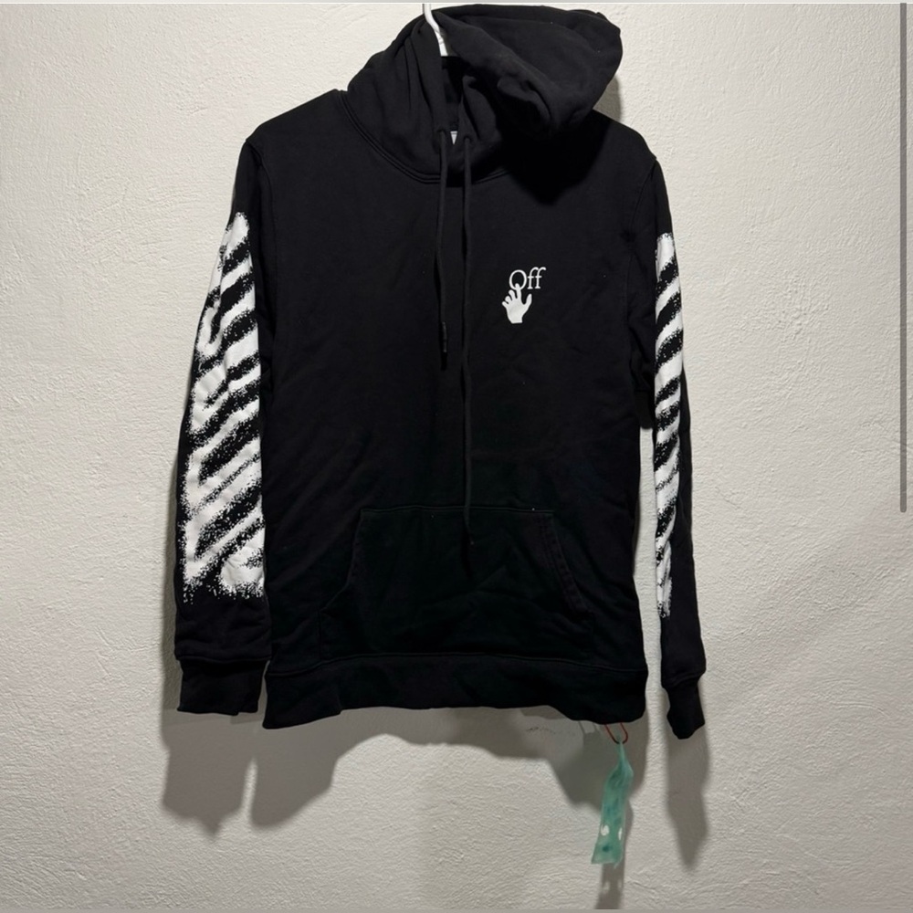 Off-White Black Hoodie M NEW
